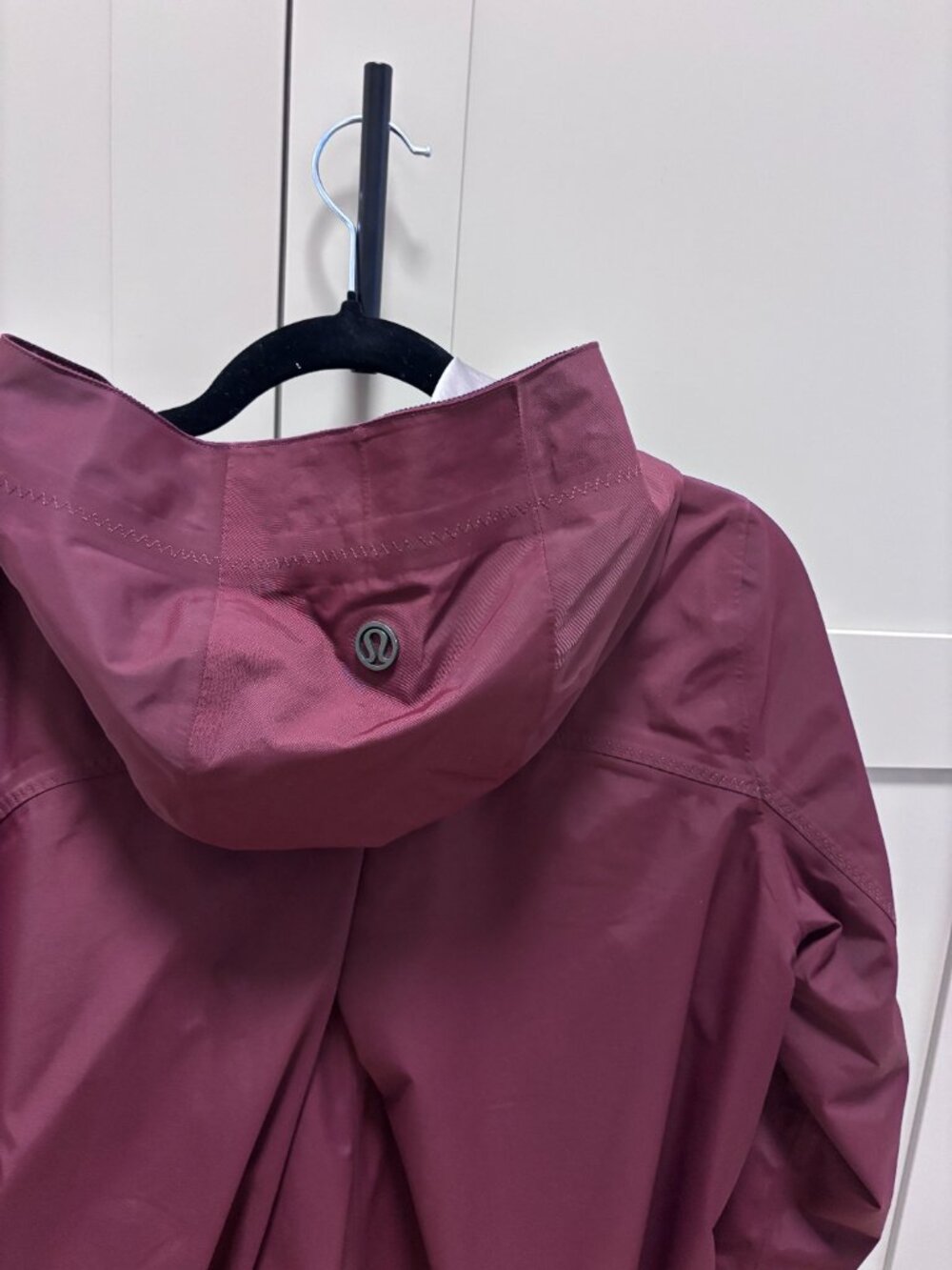 Lululemon Waterproof Rain Jacket Burgundy